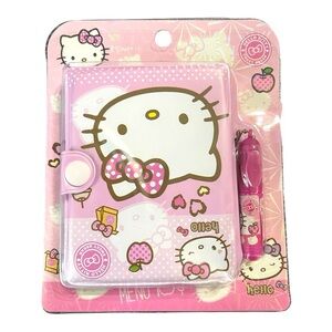 Hello Kitty Memo Pad with Pen Set - Brand New